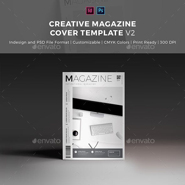 Creative Magazine Cover Template