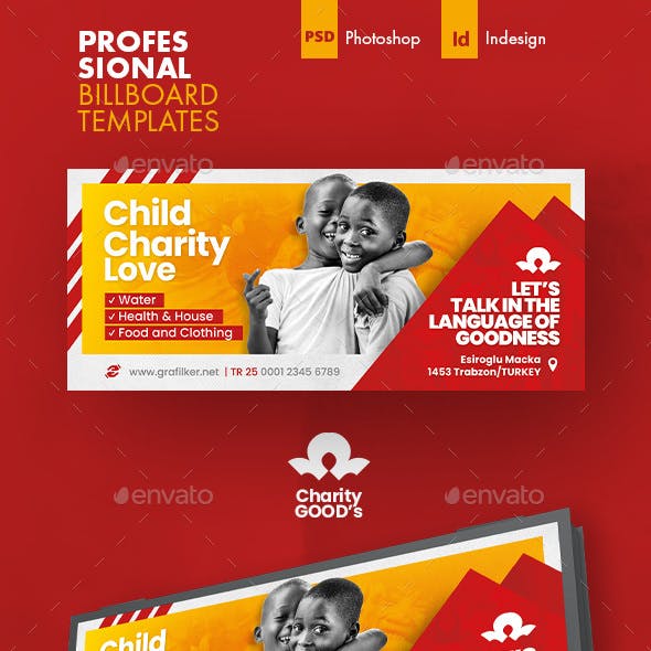 Charity Billboard Templates