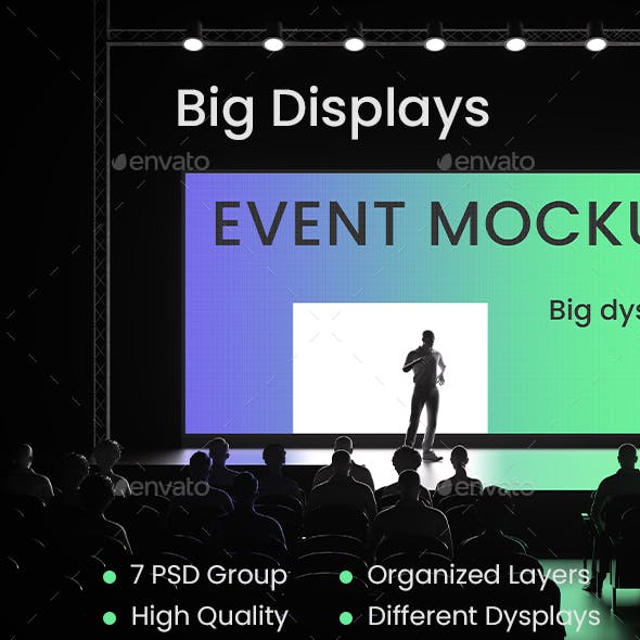 Event Mockups | Big Displays