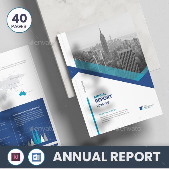 Annual Report | Word & Indesign