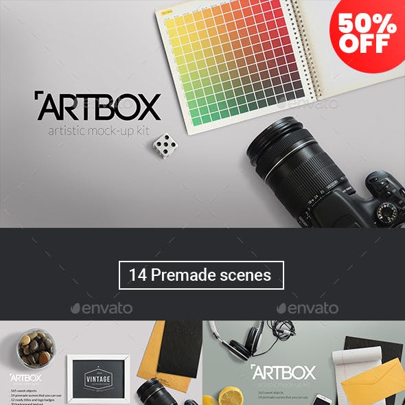 ArtBox - Artistic Mockup Kit