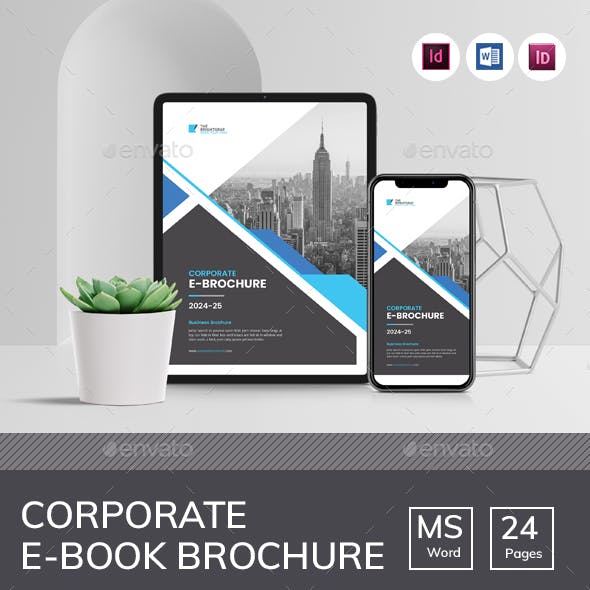 Corporate eBook Brochure template