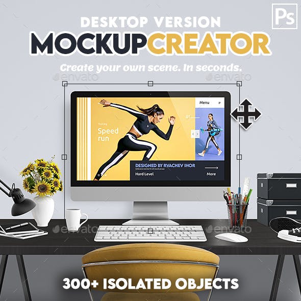 Desktop Mock-Up Creator