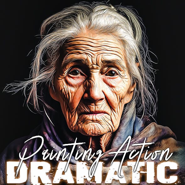 Dramatic Painting  Photoshop Action