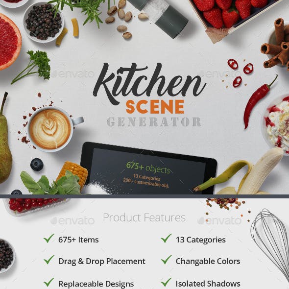 Kitchen Scene Generator