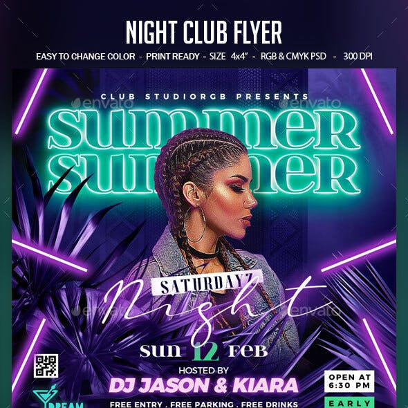 Night Club Flyer