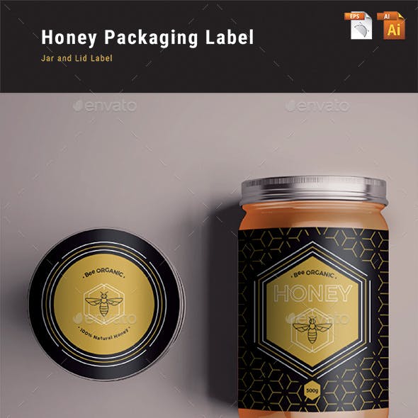 Honey Packaging Label