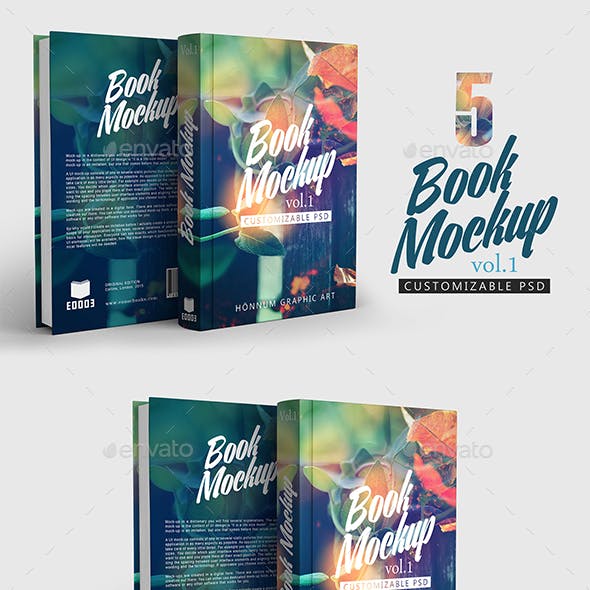 Book Mockup Vol 1