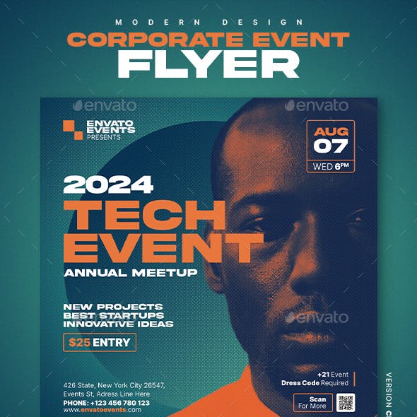 Corporate Event Flyer