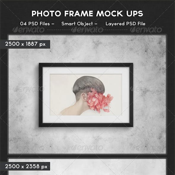 Photo Frame Mock Ups