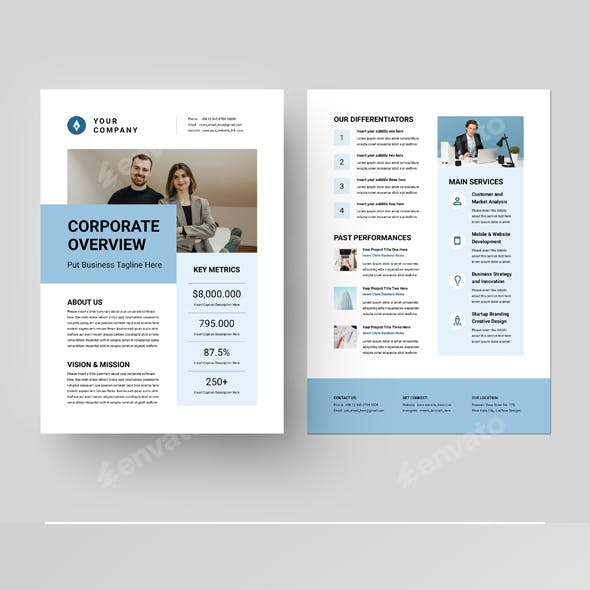 Corporate Overview Flyer