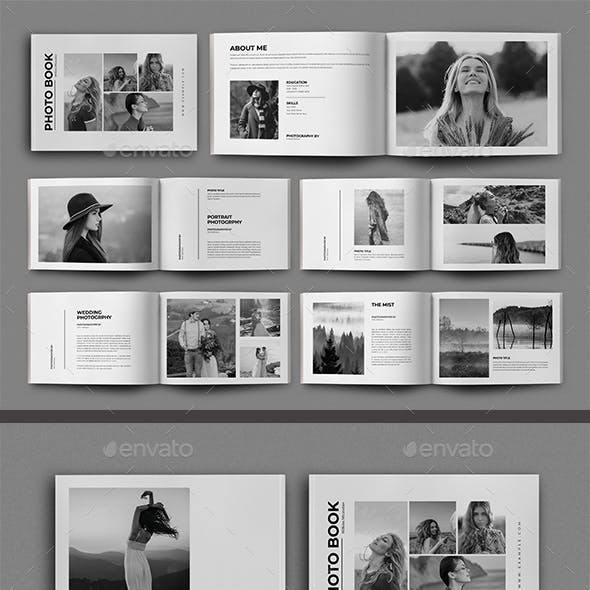 Photo Book Design Template