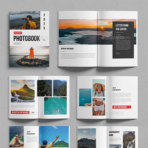 Photobook Design Template