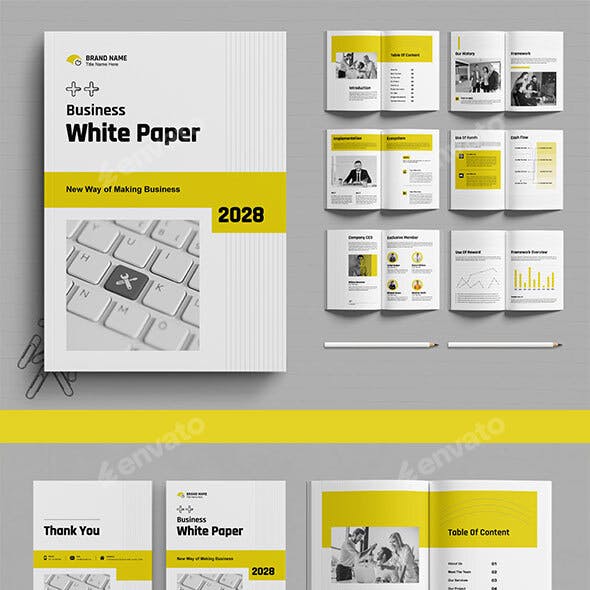 White Paper Design Template