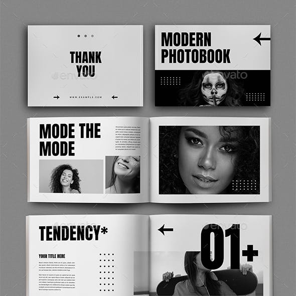 Modern Photobook Template