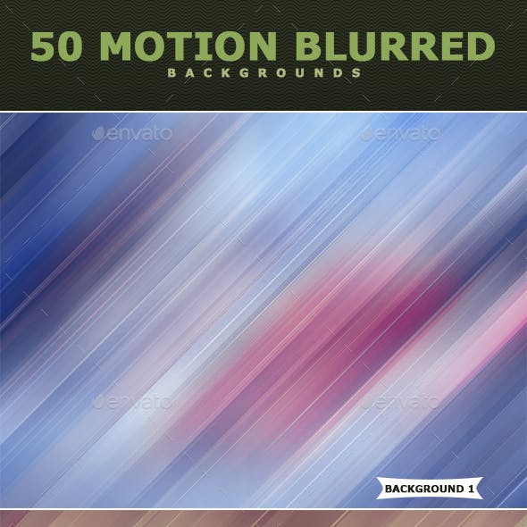 50 Motion Blurred Photoshop Backgrounds