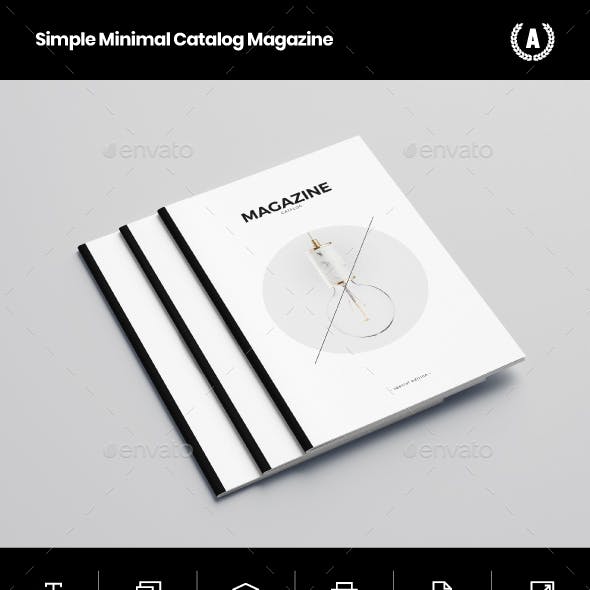 Simple Minimal Catalog Magazine