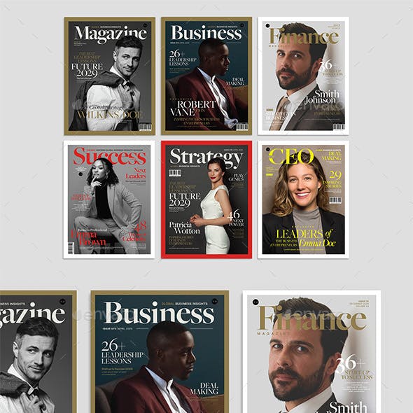 Magazine Cover Templates