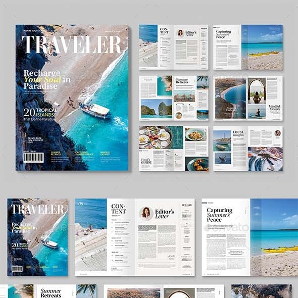 Traveler Magazine Letter Template