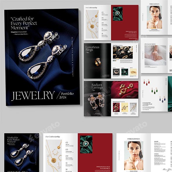 Jewellery Portfolio & Catalog Template