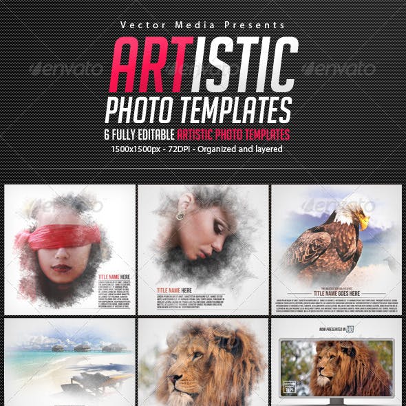 Artistic - Photo Templates