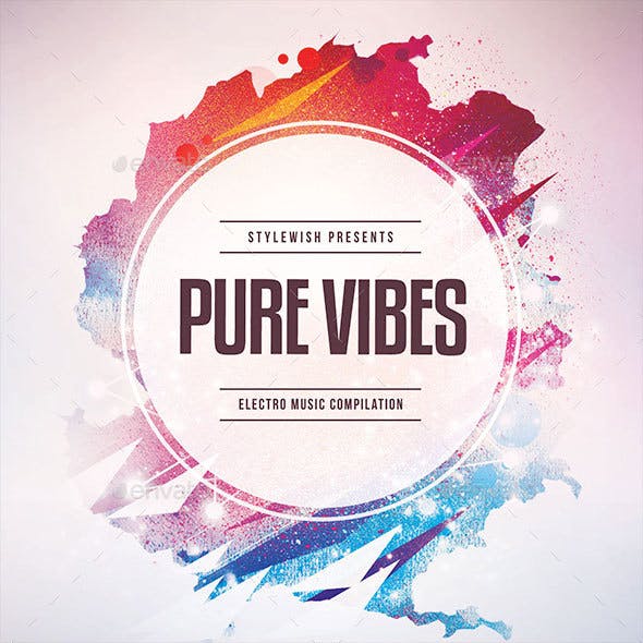 Pure Vibes CD Cover Artwork