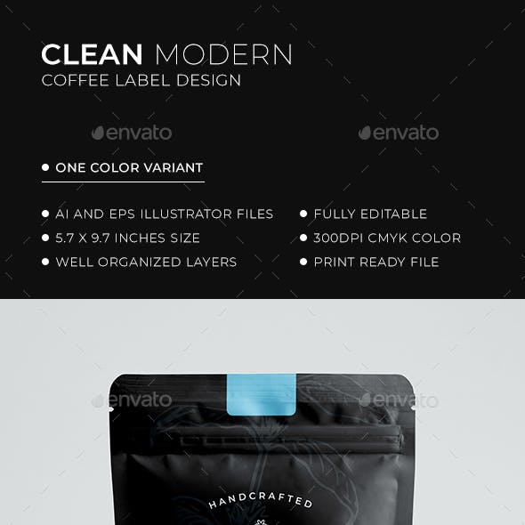 Coffee Label Design