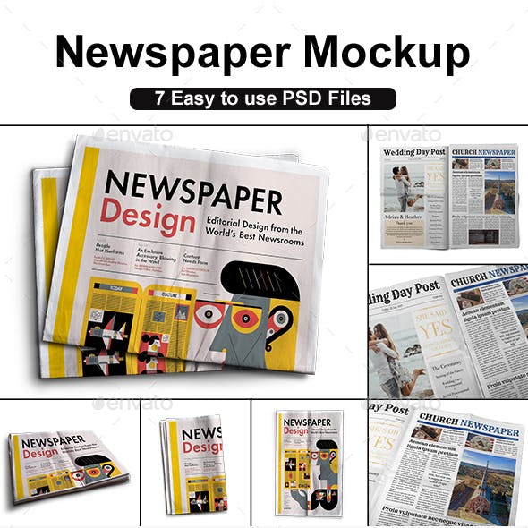 Newspaper Mockup