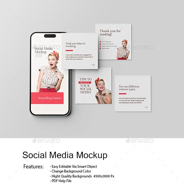 Social Media Mockup