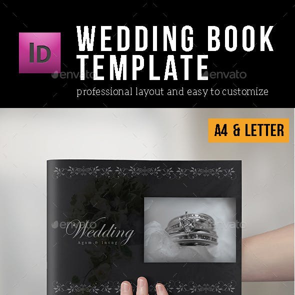 30 Page Wedding Book Template