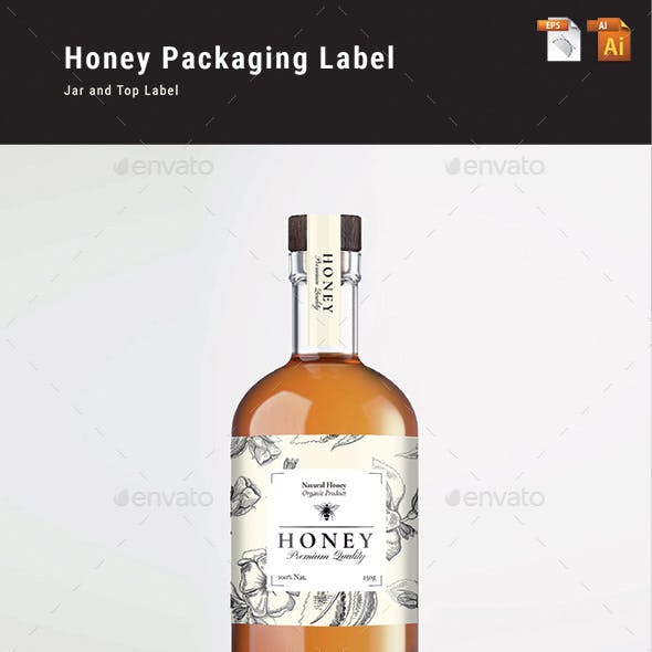 Honey Packaging Label