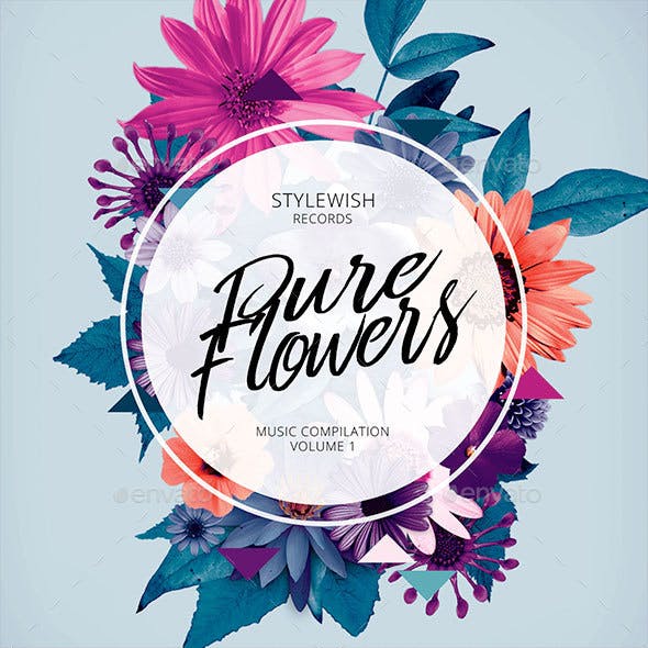 Pure Flowers CD Cover Artwork