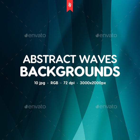 Abstract Waves Backgrounds