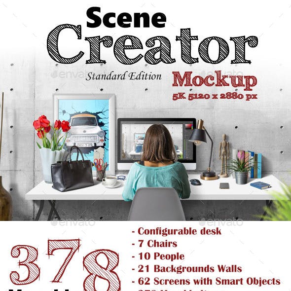 Scene Creator 5K Mockup (Standard Edition)