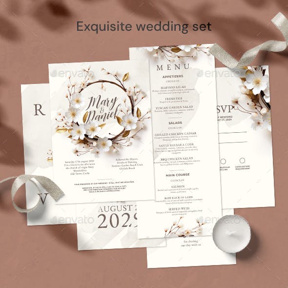 Wedding Invitation Set